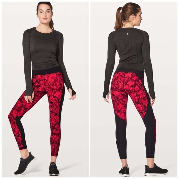 Lululemon Train Times Fast Pace Pant Special Edition 25" Size 8 - Picture 1 of 13